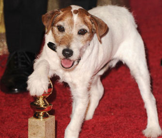 Uggie Golden Globes Uggie Golden Globes